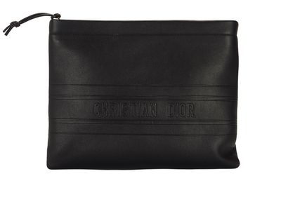 Stripe Pouch, front view